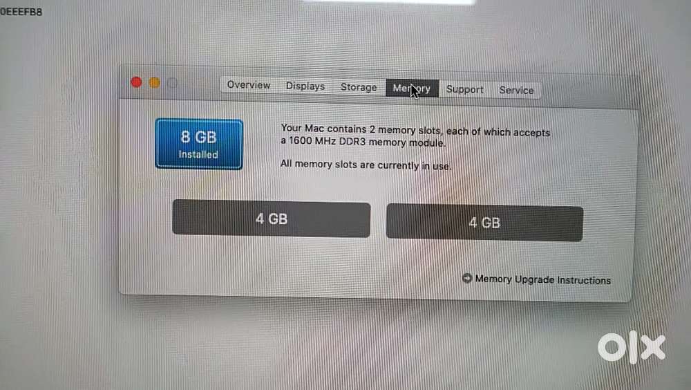 Apple imac 21   ₹ 38000