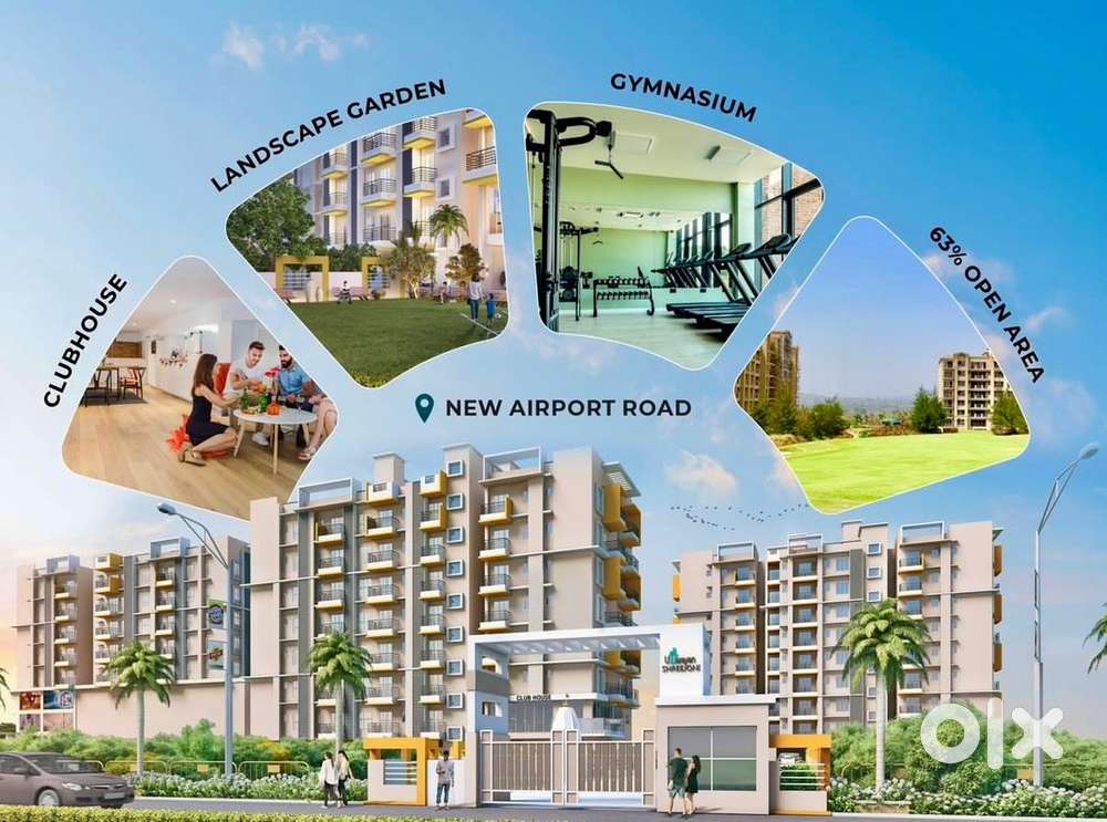 3BHK in Uttarayan Shreejoni, ready to move for resale.