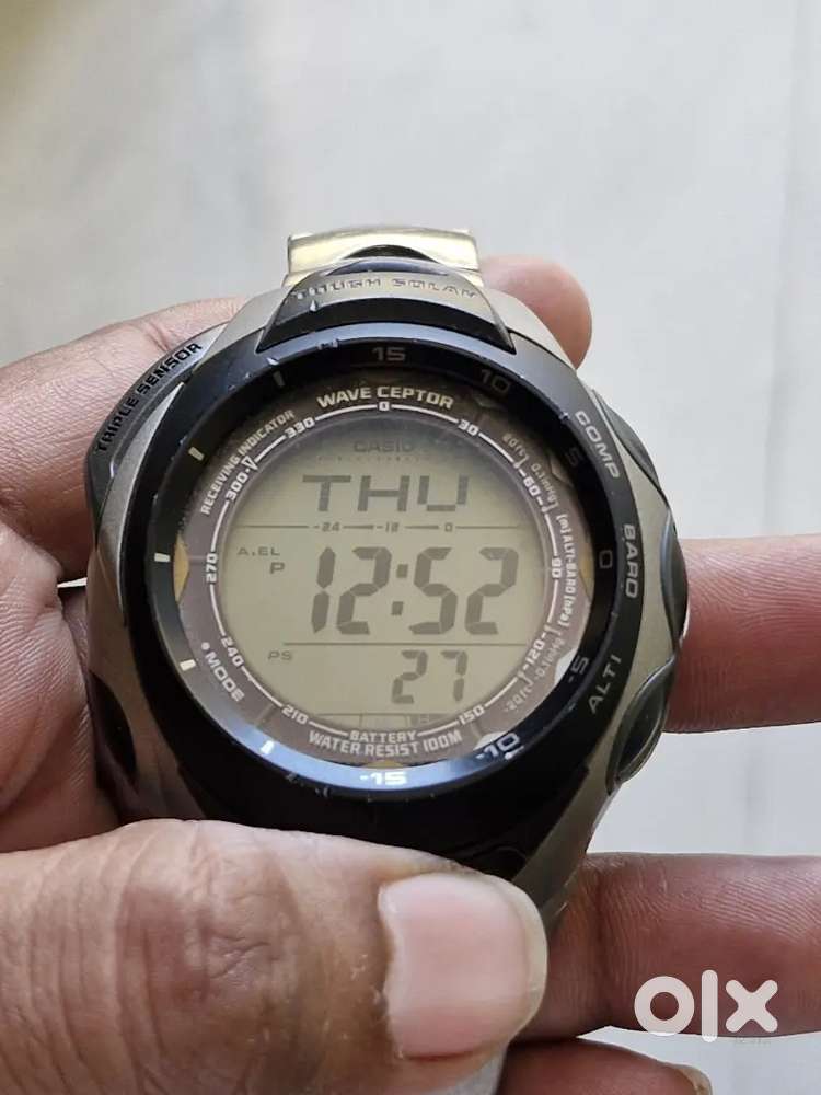 Casio Triple Sensor Pathfinder watch, hardly used few times.