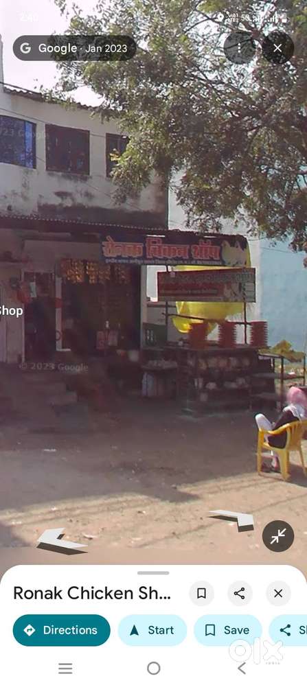 2 shop with 15*15 running shop with shutter