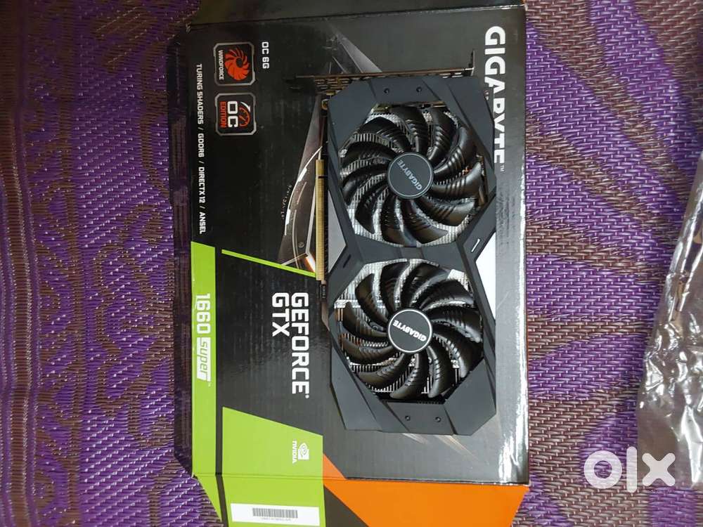 Gigabyte Geforce GTX 1660 Super OC 6GB Edition GPU
