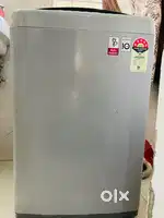 This is LG  company washing machine with diamond Glass