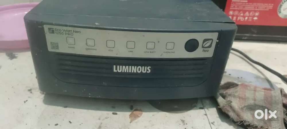 Battery and inverter