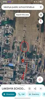2.5 decimal jamin lakshya public shool ke paas, bypass
