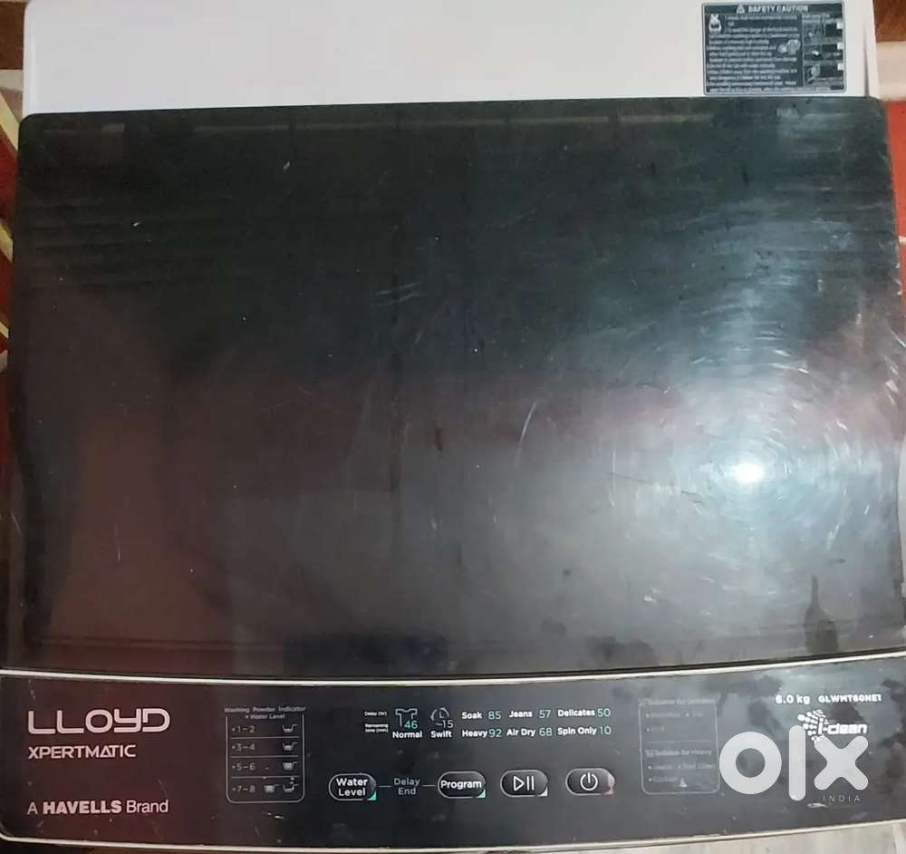 Want To Sell LLOYD 6 Kg Top Load Fully Automatic Washing Machine