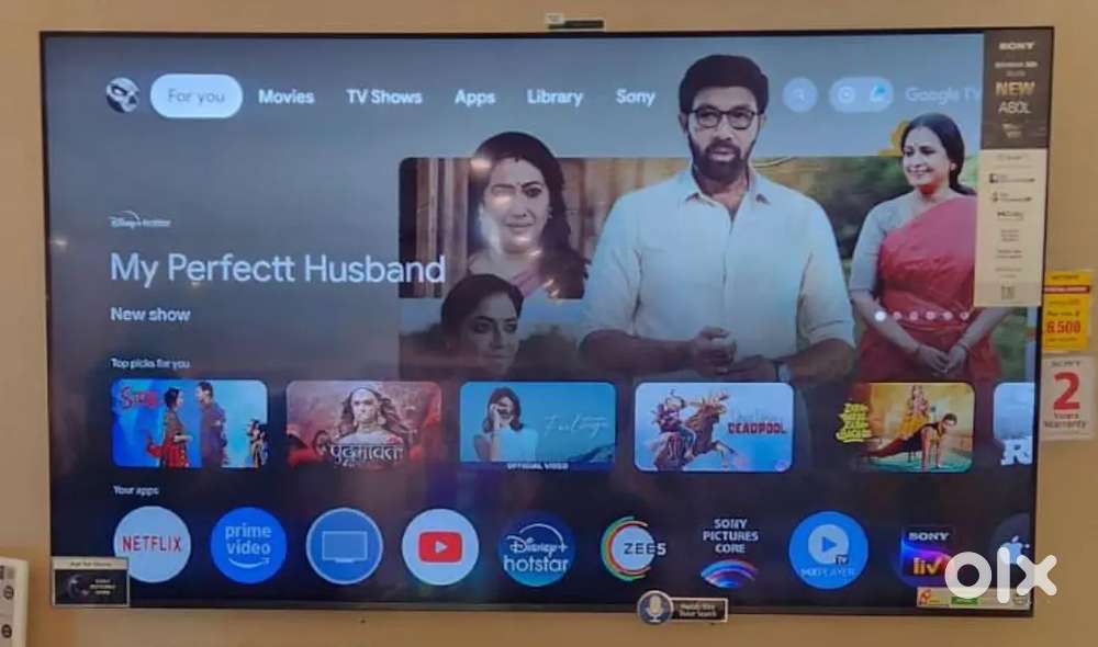 50 INCHES SMART LED Tv 2 YEARS WARRNTY NEW BRAND