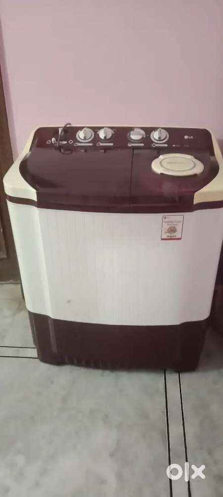 Lg 7.5 kg semi-auto washing machine