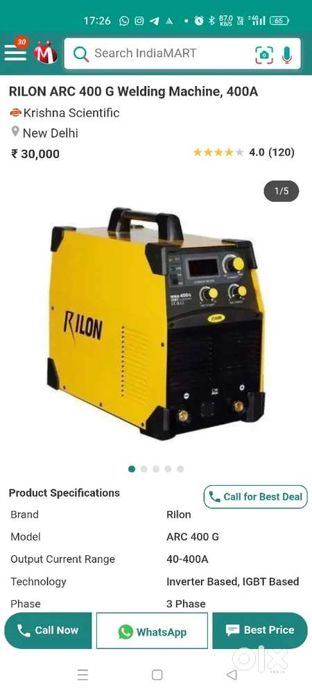 Welding Machine Rilon Arc 400