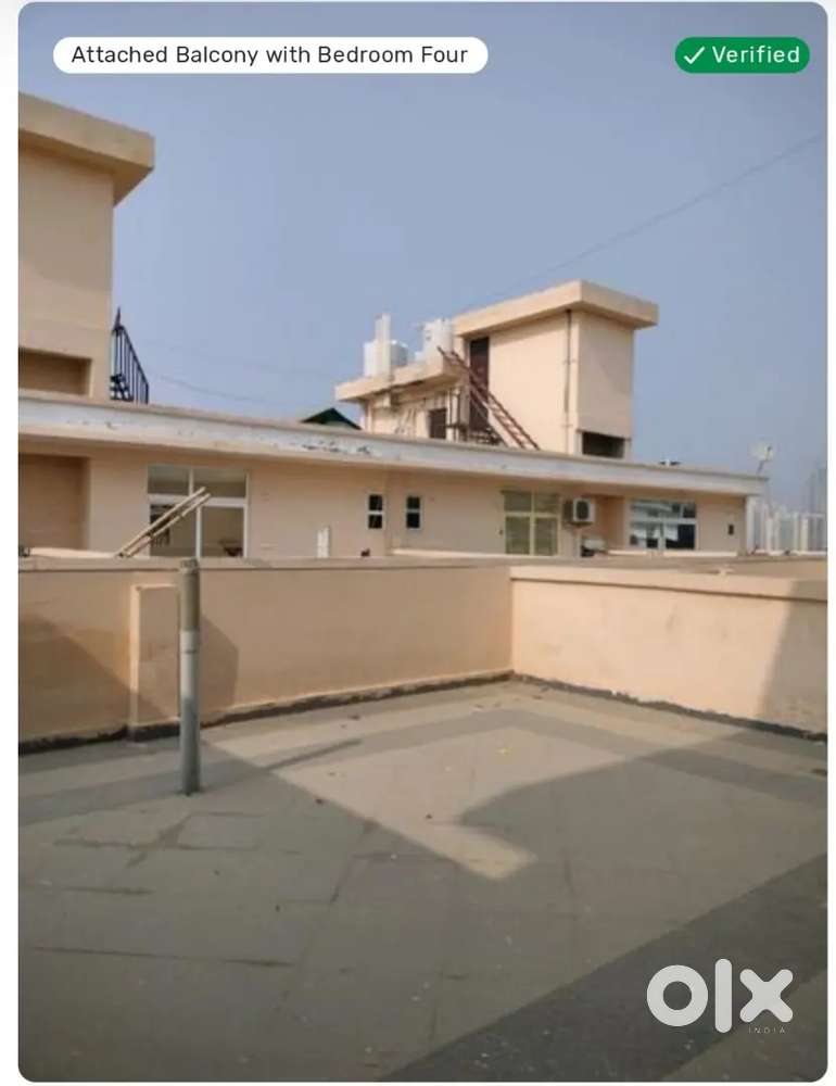 4 bhk With roof right. New construction. Very Very Good location.