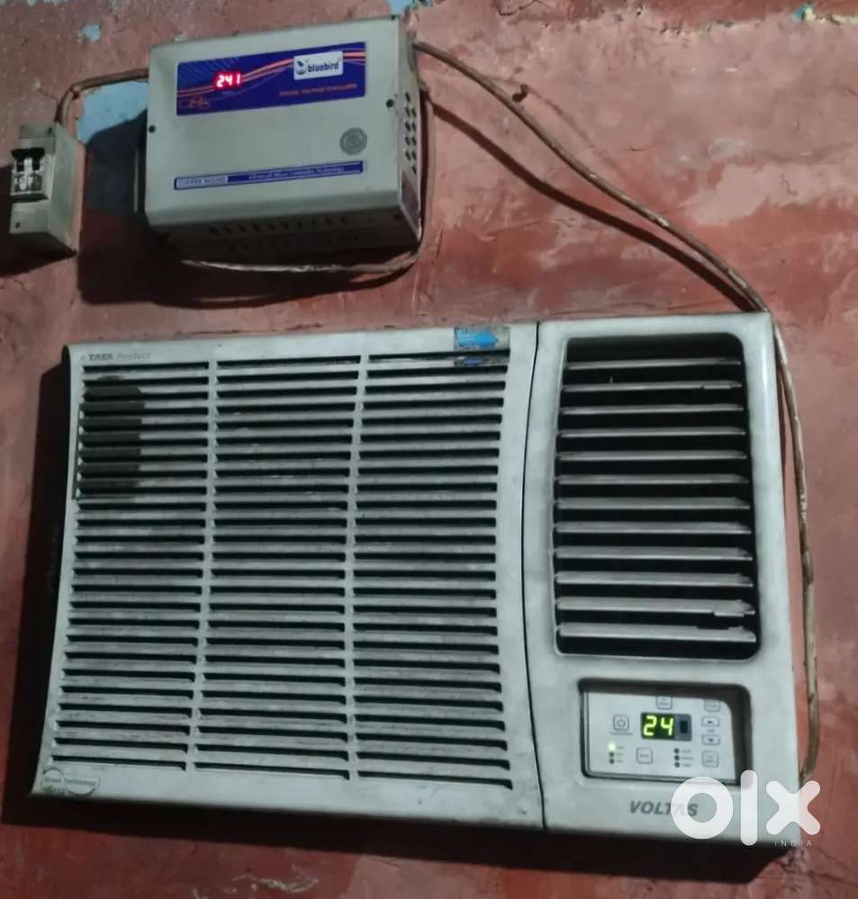 Voltas Window AC 1.5 ton with bluebird stabilizer