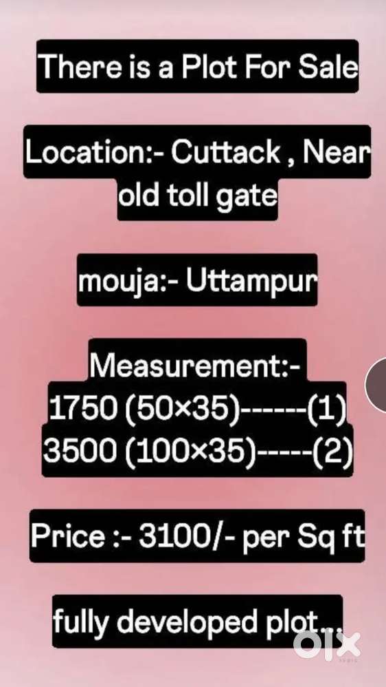 Cuttack plot