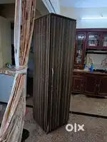 Rock and roll chair wooden and single wardrobe.