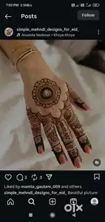 Mehndi Teaching