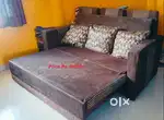 Sofa Cum Bed (Camphor Wood) –Dual Functionality- Second hand