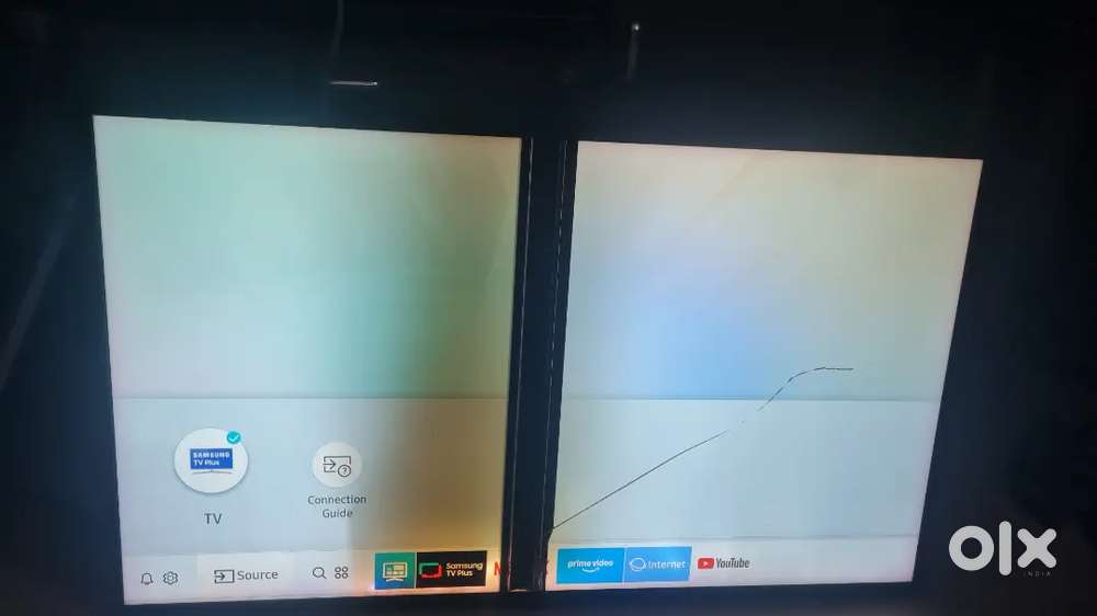 Samsung 50 Inch 4k TV, Screen Damage