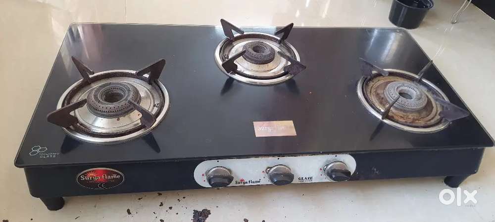 3 burner Gas stove