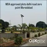 MDA approved Covered society in park facing Residencial plots