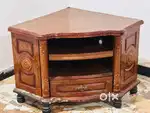 Antique Computer Table – 100% Solid Teak Wood, Vintage Charm