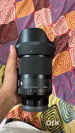 Sigma 35mm f1.4 dgdn sony mount brand new condition