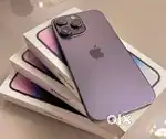 IPHONE 14PROMAX REFURBISHED PURPLE COLOUR 512GB WARRANTY AVAILABLE BOX