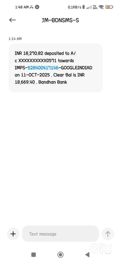 Store staff (fresher) in ISM