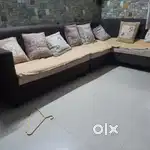 L shaped 7 seater sofa