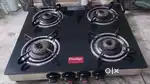 Prestige Four Burner Glasstop Gas Stove