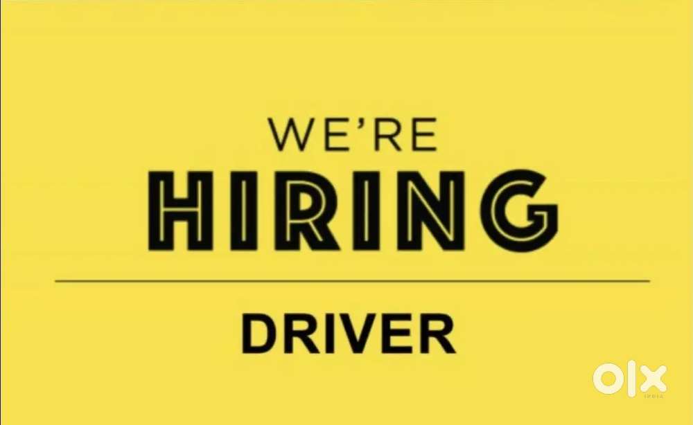 We're Hiring Driver