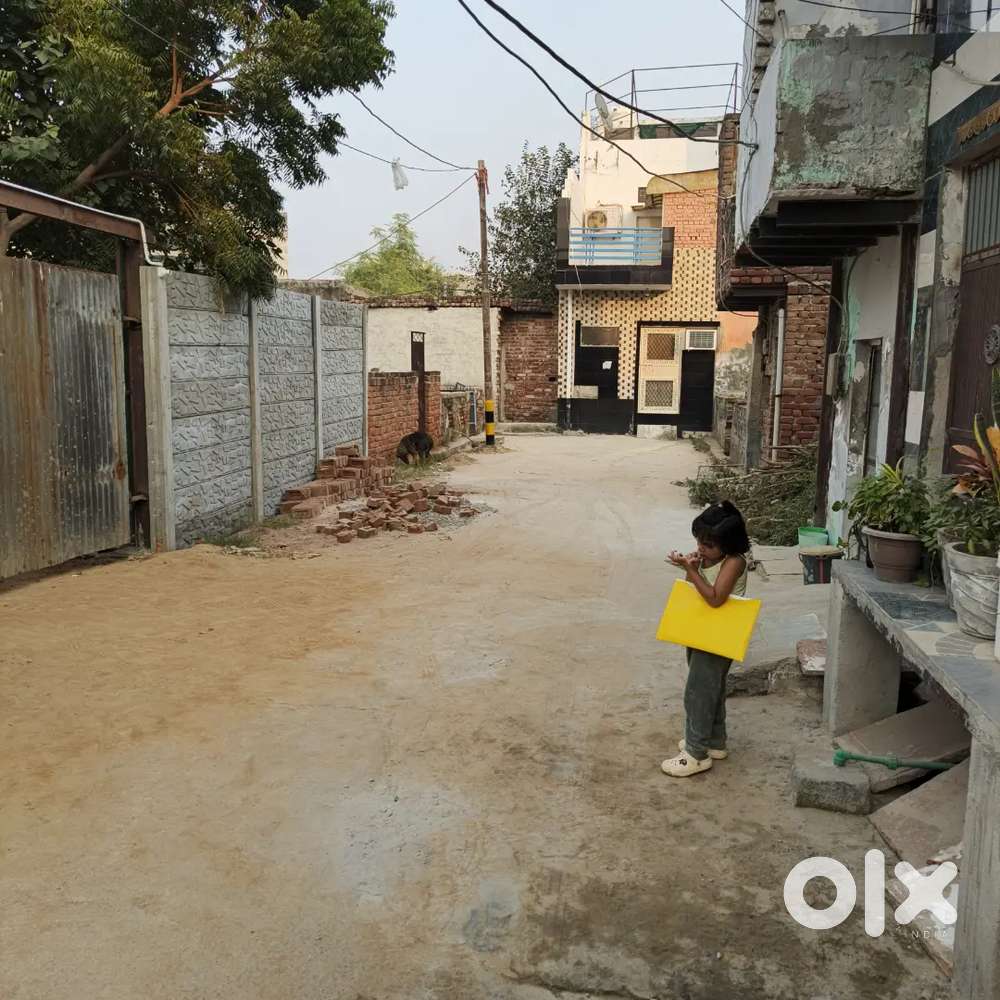 Najafgarh gopal nagar 300 gaj  45/60 two side open plot half nd full