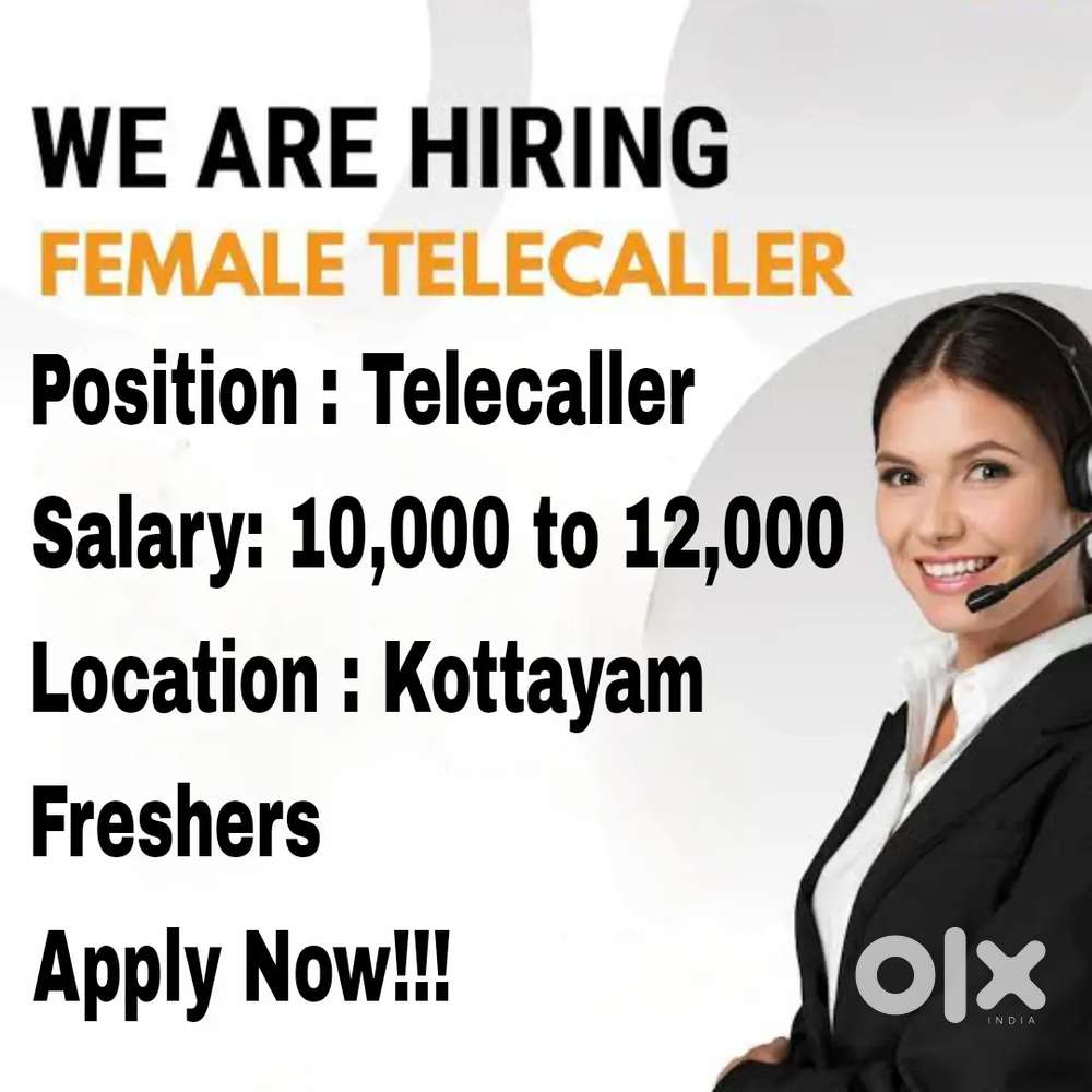 Telecaller vacancy in Kottayam
