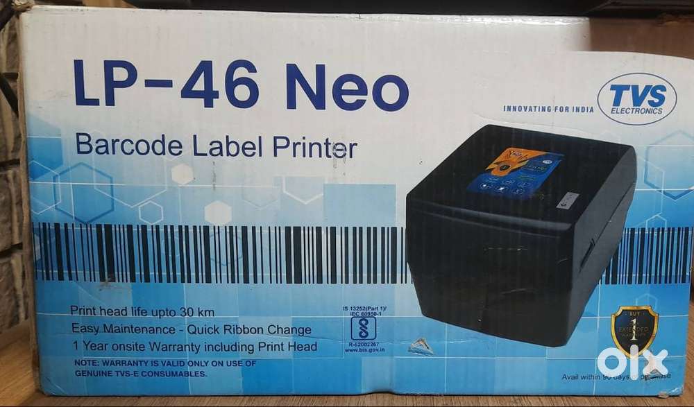 TVS barcode label printer