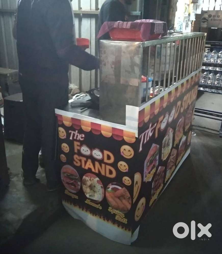 Momos and fastfood counter
