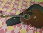 Branded Acoustic Guitar