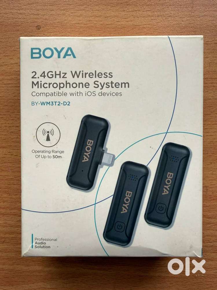 Boya Wireless Microphone – Mint Condition