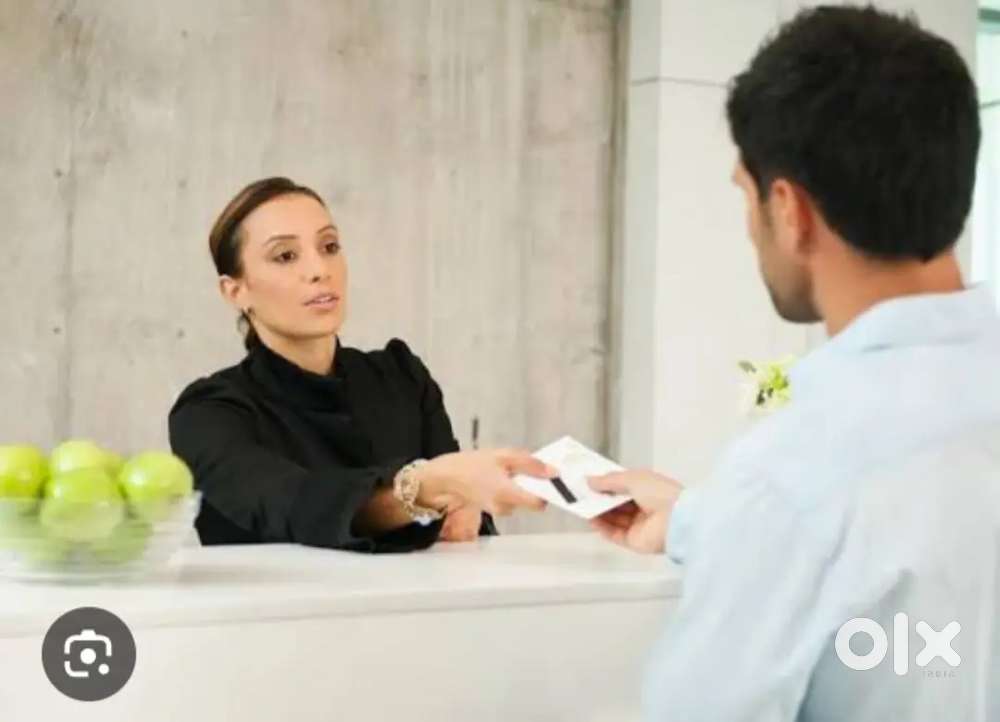 Office receptionist Attender job