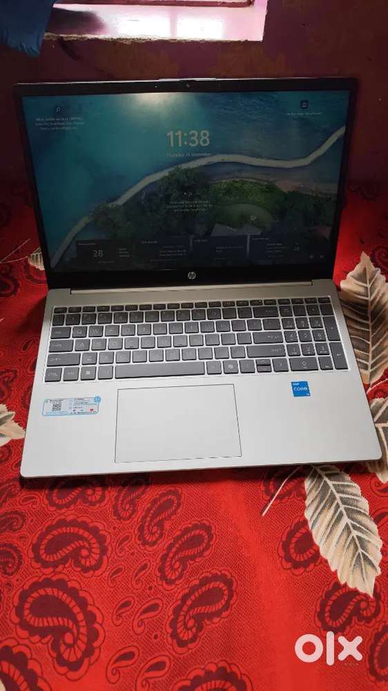 Hp new 15 days laptop