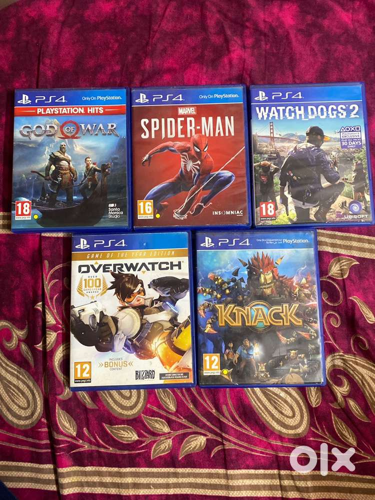 5 games bundle (PS4)