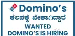 Dominos delivery person wanted mandya and incentive company own bike