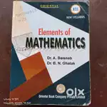 Elements of Mathematics Dr.A.Baisnab/ Dr.B.N. Ghatak