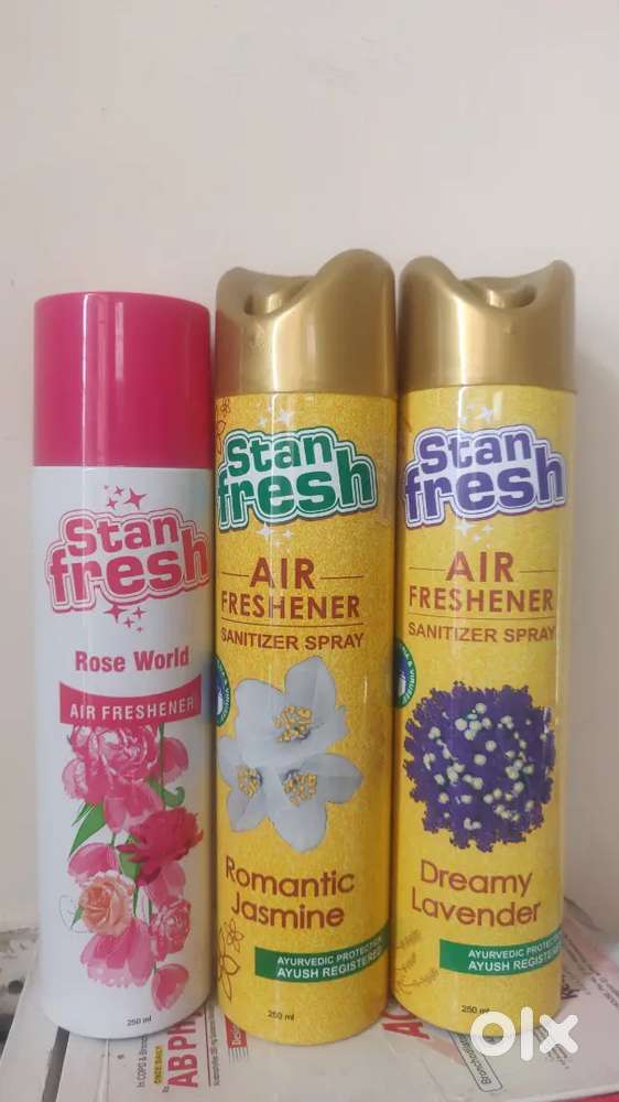 Glass cleaner and Room freshener