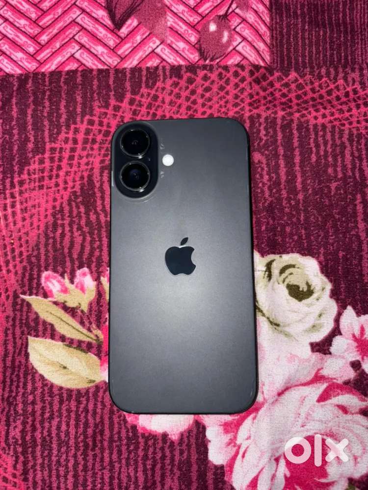 Iphone 16 black colour 128gb
