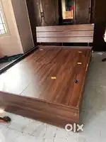 Queen size bed and comp unit for sale