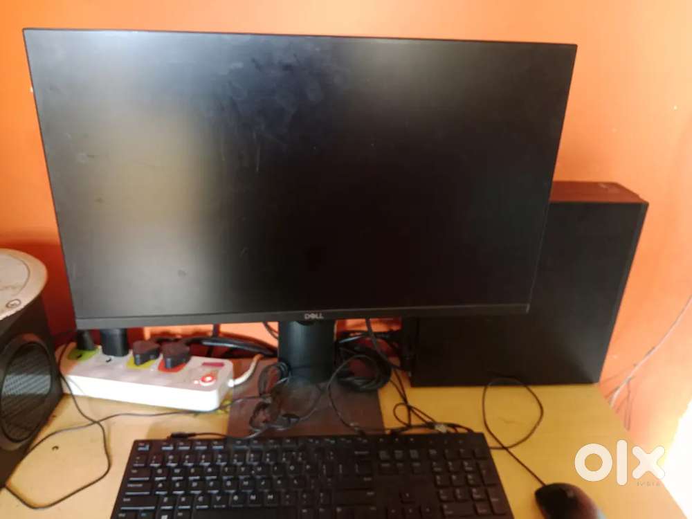 Dell cpu and monitor keyboard.  Set