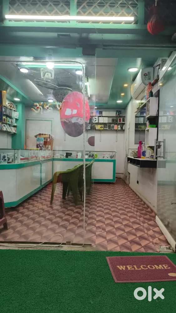 Mobile shop for sale with all furniture and accessories