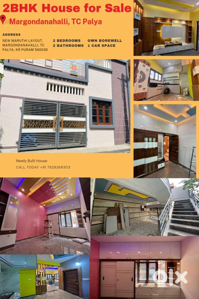 Newly built house for sale in Margondanahalli