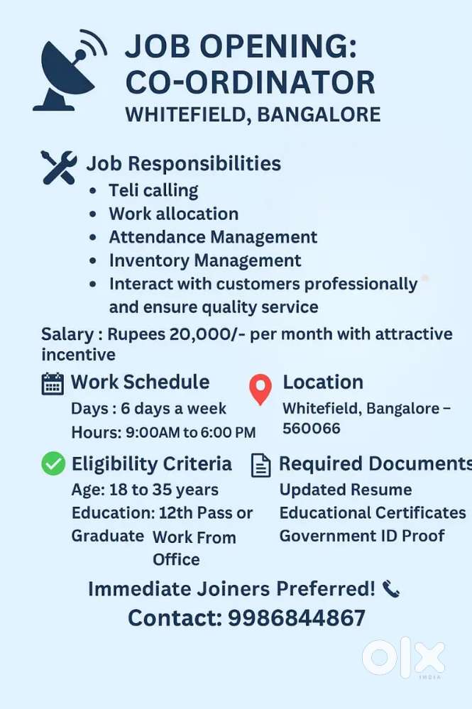 Airtel coordinator