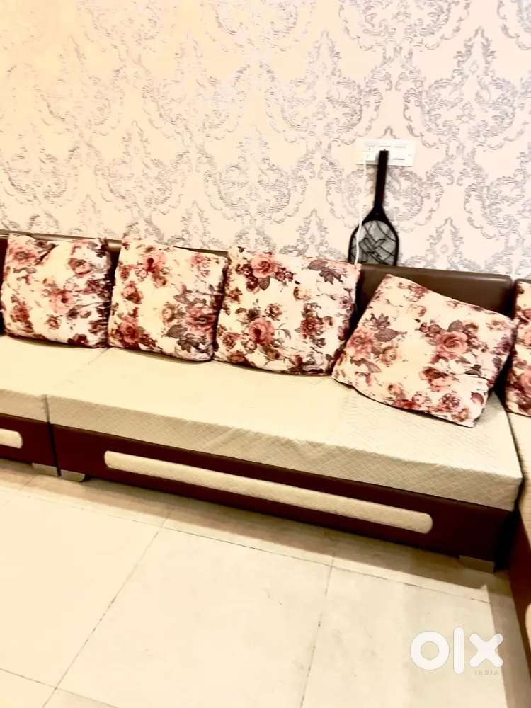 L type corner sofa 7 seater