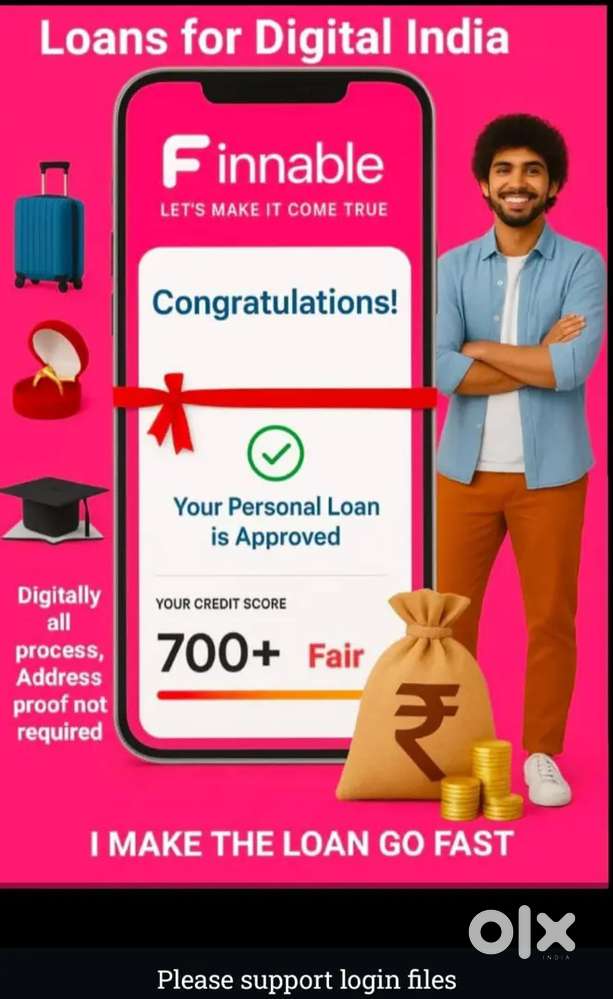 Personal Loan Dept with Good Salary &incentive