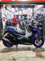 YAMAHA AEROX 155 cc Blue ABS V3 Engine