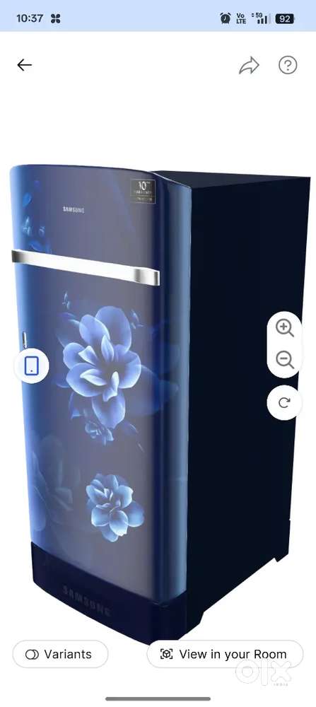 Samsung Refrigerator 198 Leter 4 star